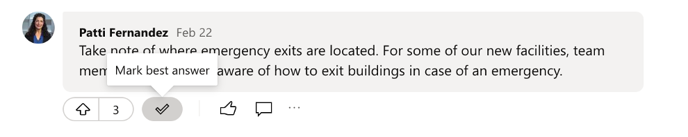 Mark the best answer for a question