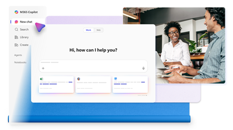 Image of Microsoft 365 Copilot Chat.